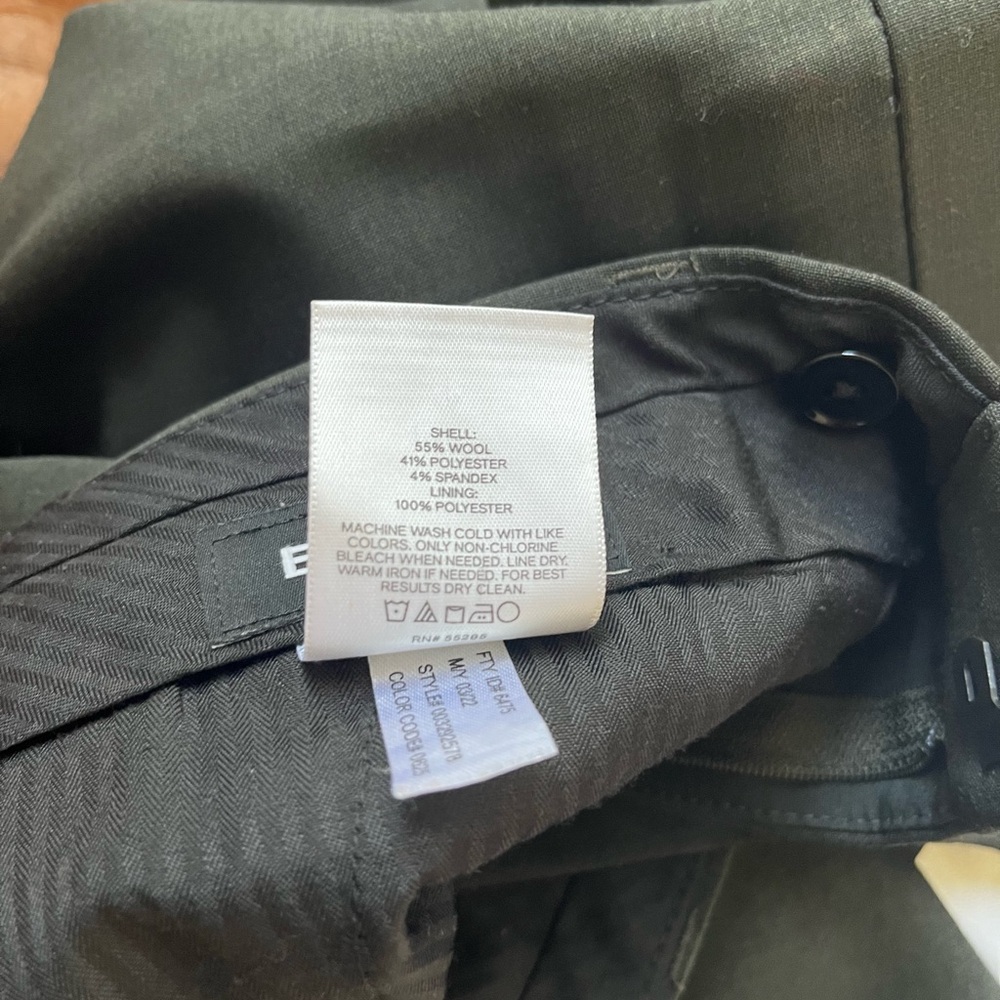 Express Suit Charcoal/Dark Green 44r 33x32 - Picture 12 of 16